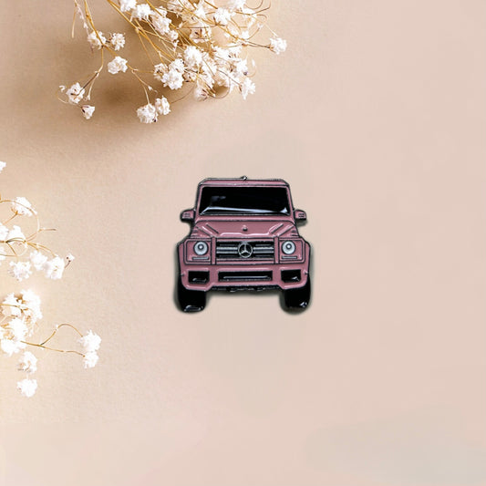 Pink G Wagon Metal Phone Sticker