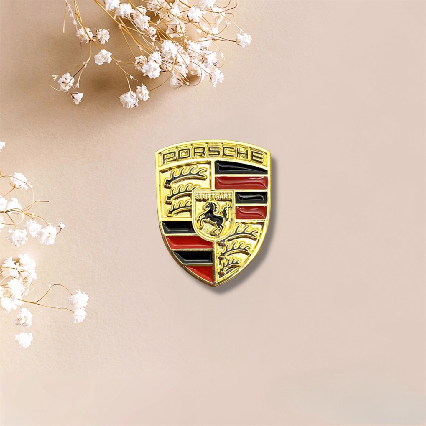 Porsche Metal Sticker