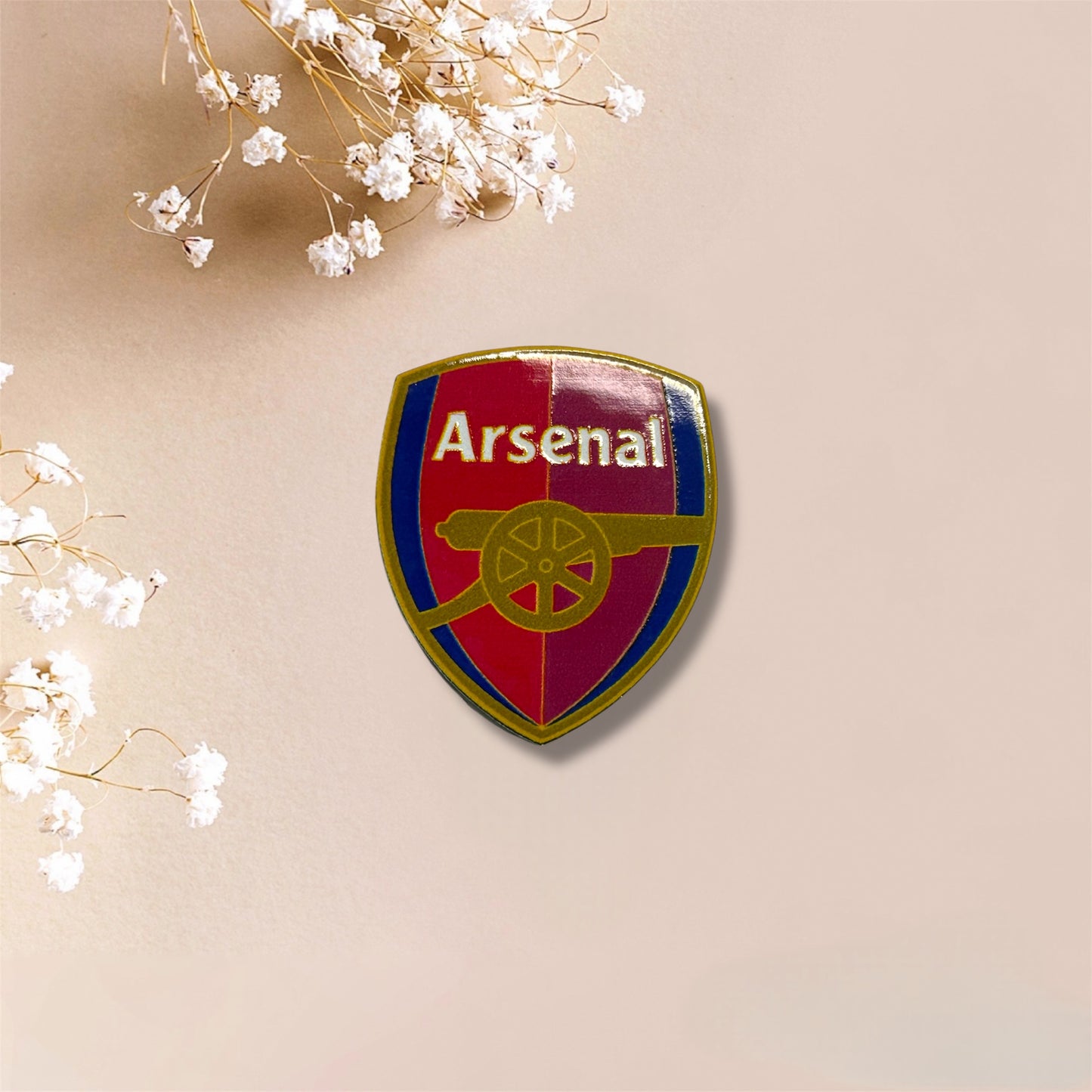 Arsenal FC Metal Sticker