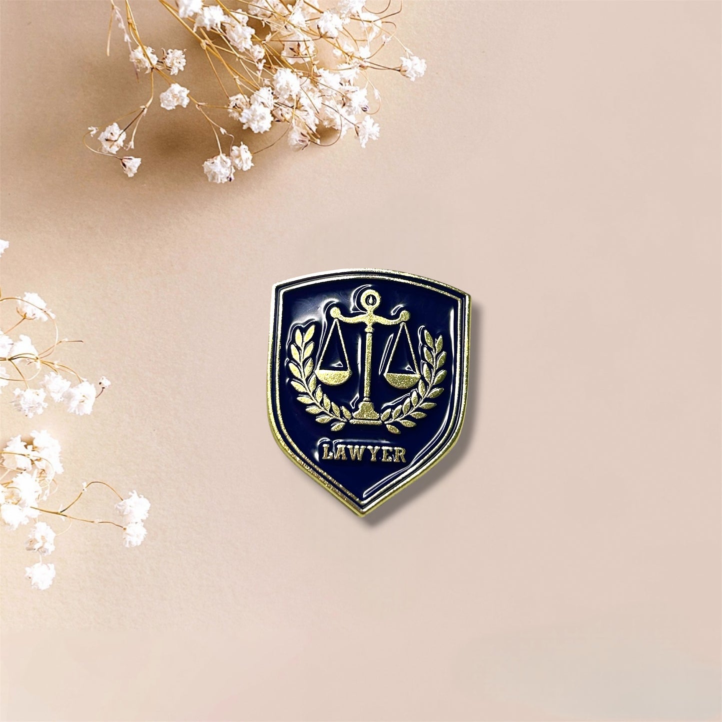 Lawyer Metal Sticker