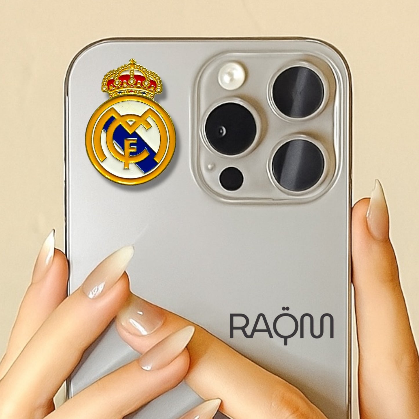 3D Metal Phone Sticker - RMCF