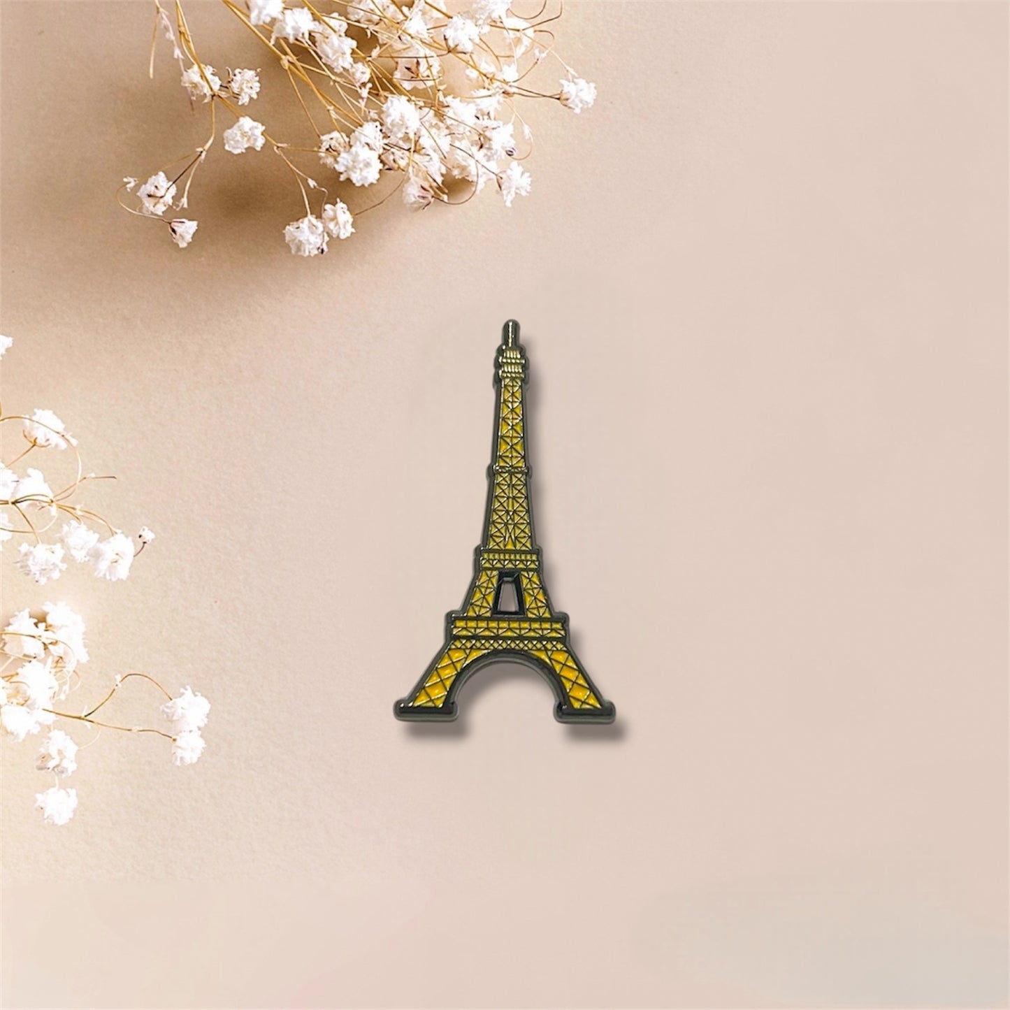 Eiffel Tower Metal Sticker