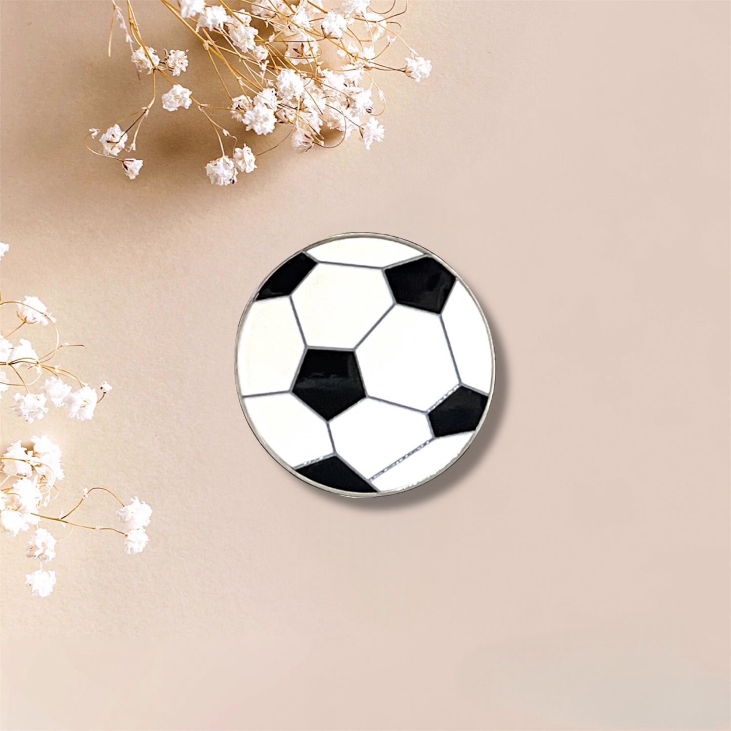 Football Metal Sticker