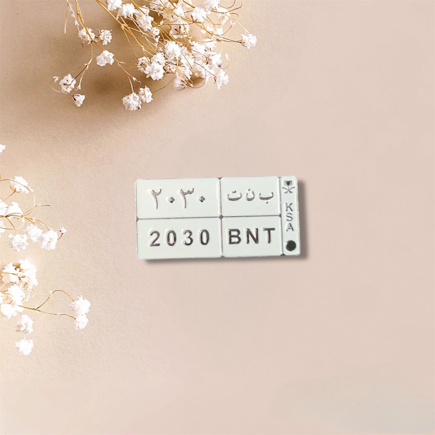 BNT 2030 Metal Sticker