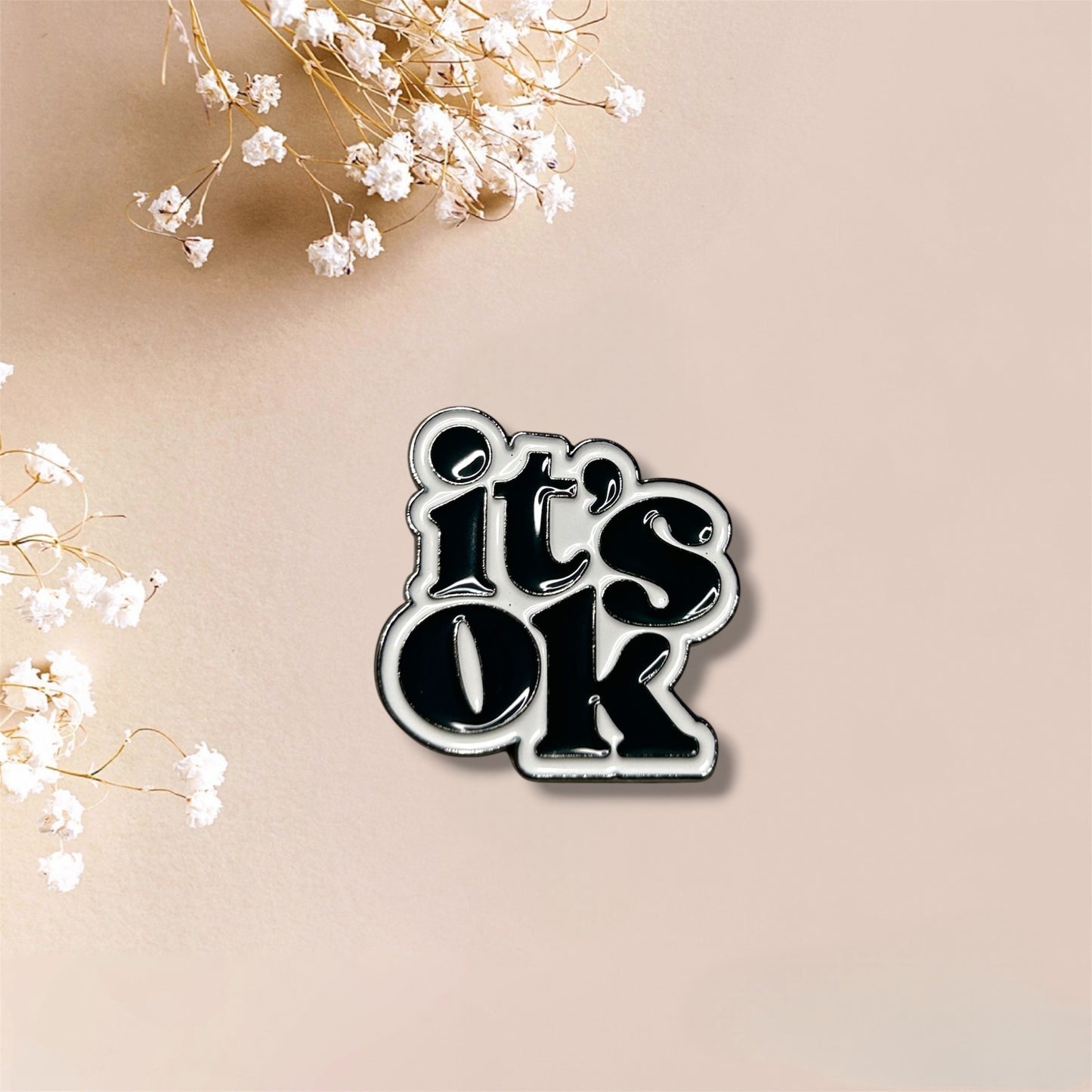 It’s Ok Metal Sticker