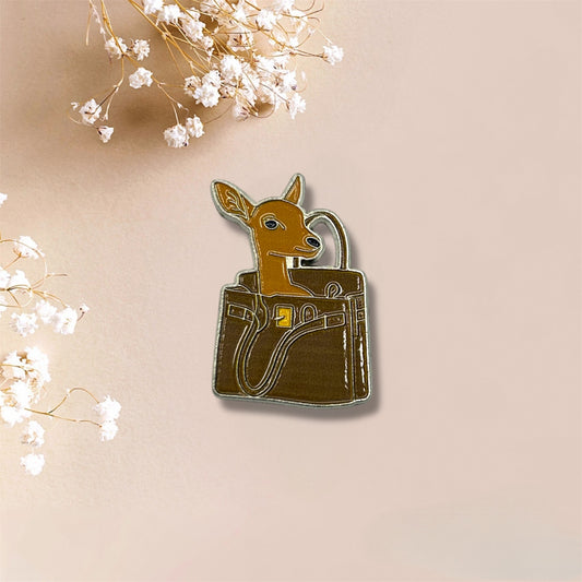 Deer In Birkin Bag