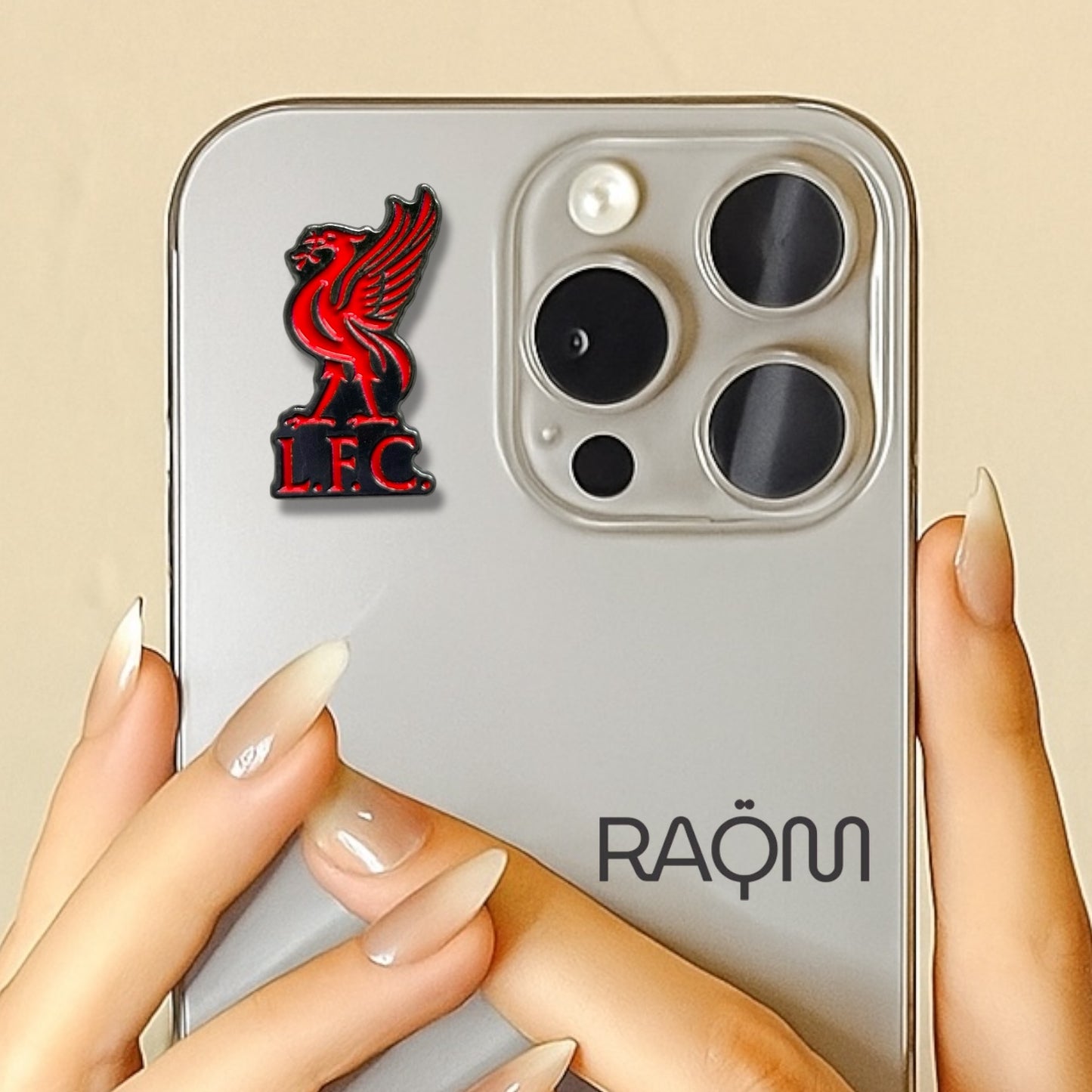 LFC Metal Phone Sticker