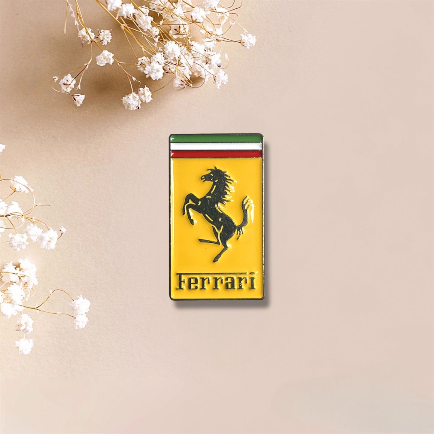 Ferrari Metal Sticker