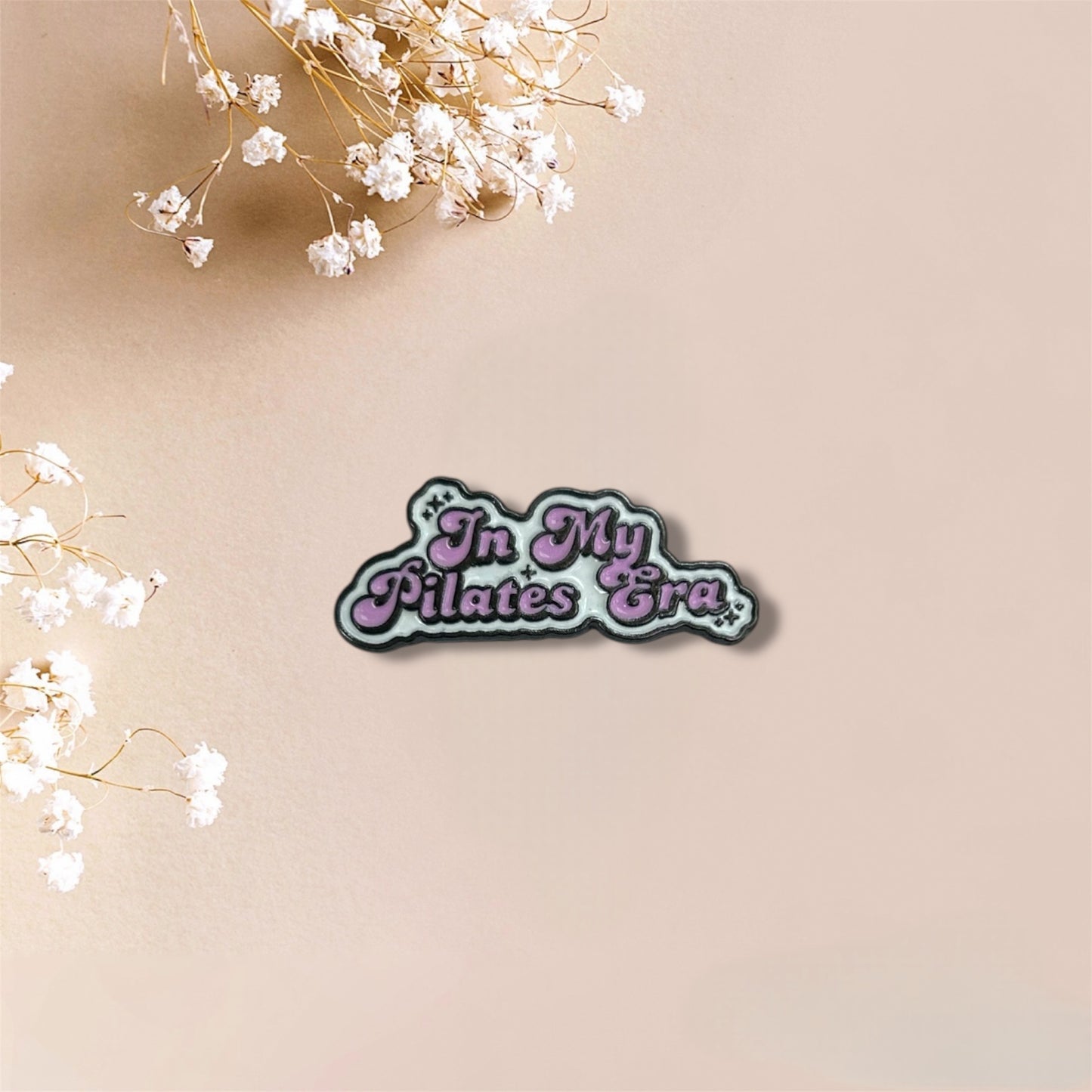 In My Pilates Era Metal Sticker