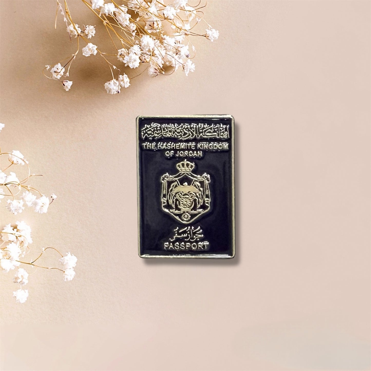 Jordan Passport Metal Sticker