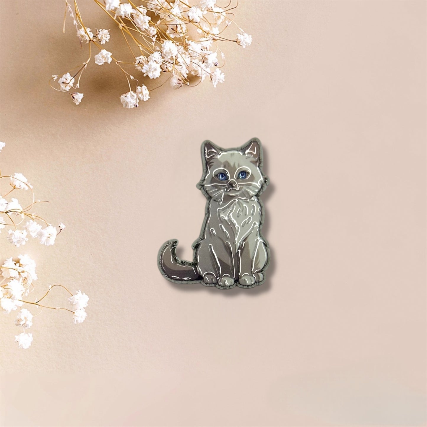 Ragdoll Cat Metal Sticker