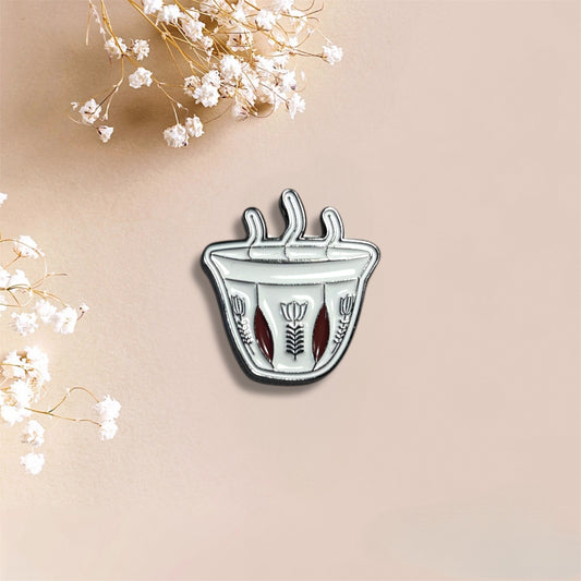 Phone Metal Sticker traditional￼ coffee cup