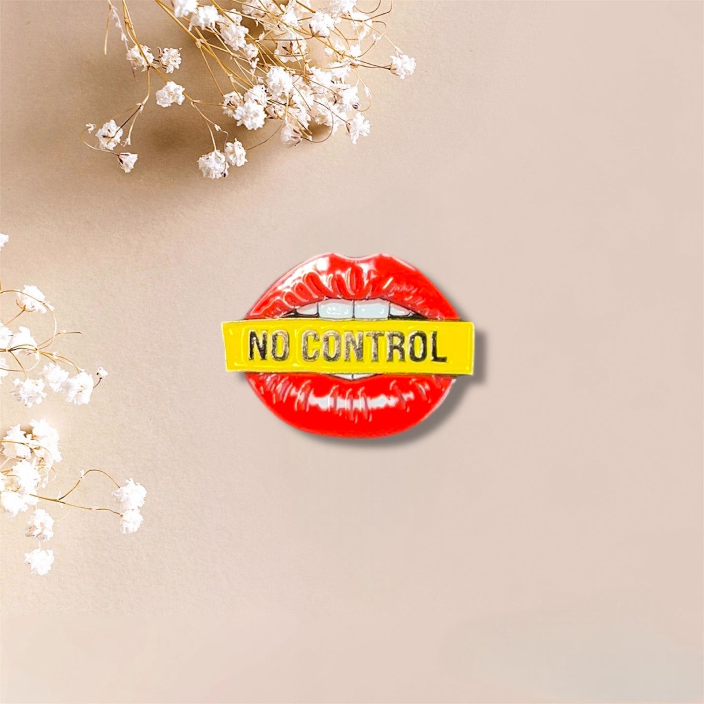 No Control Metal Sticker