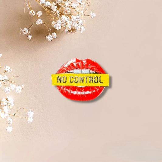 No Control Metal Sticker