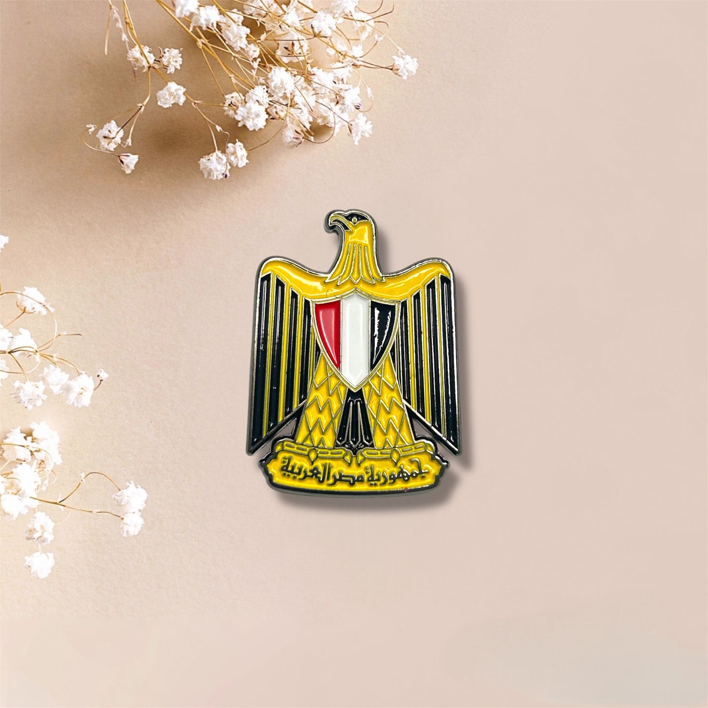 Egypt Emblem Metal Sticker