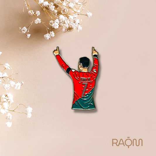 3D Metal Phone Sticker - Ronaldo