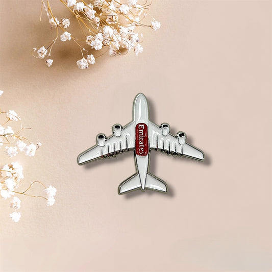 Emirates Airplane Metal Sticker