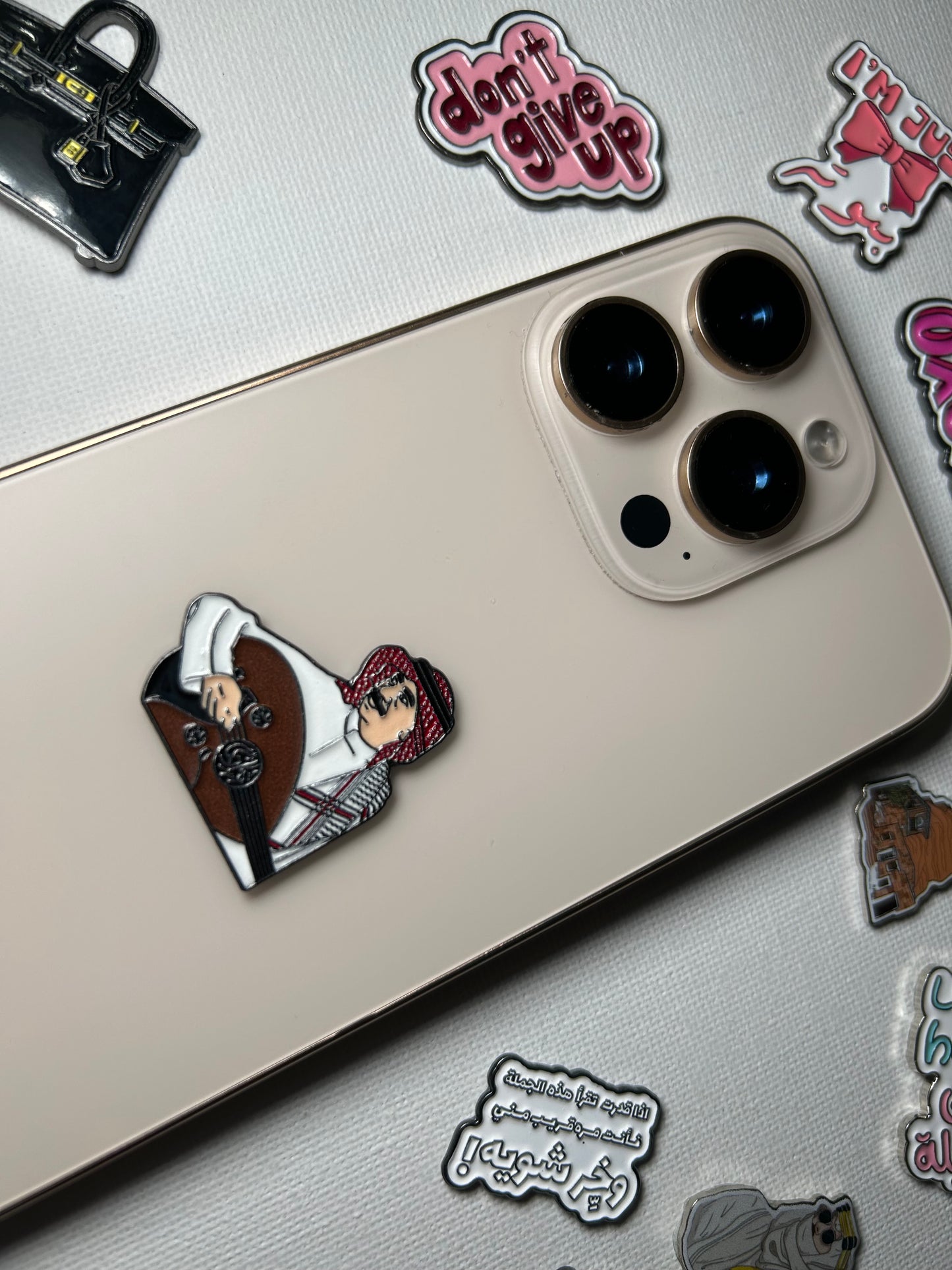 Khaleeji Singer Metal Sticker