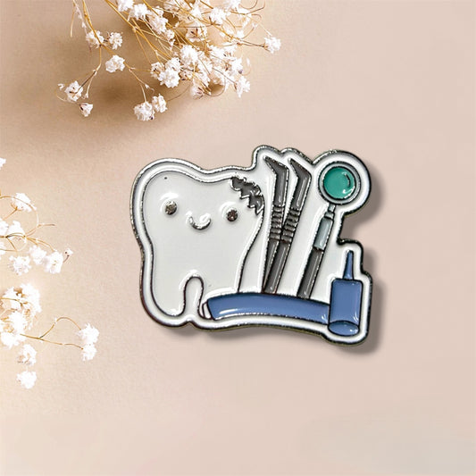 Dentist Metal Sticker