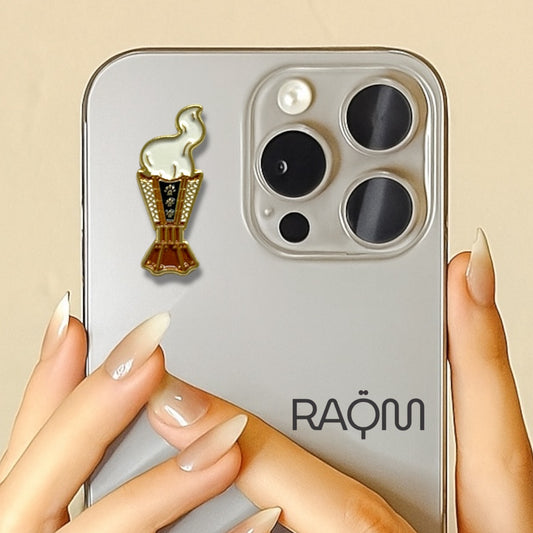3D Metal Phone Sticker - Bukhoor