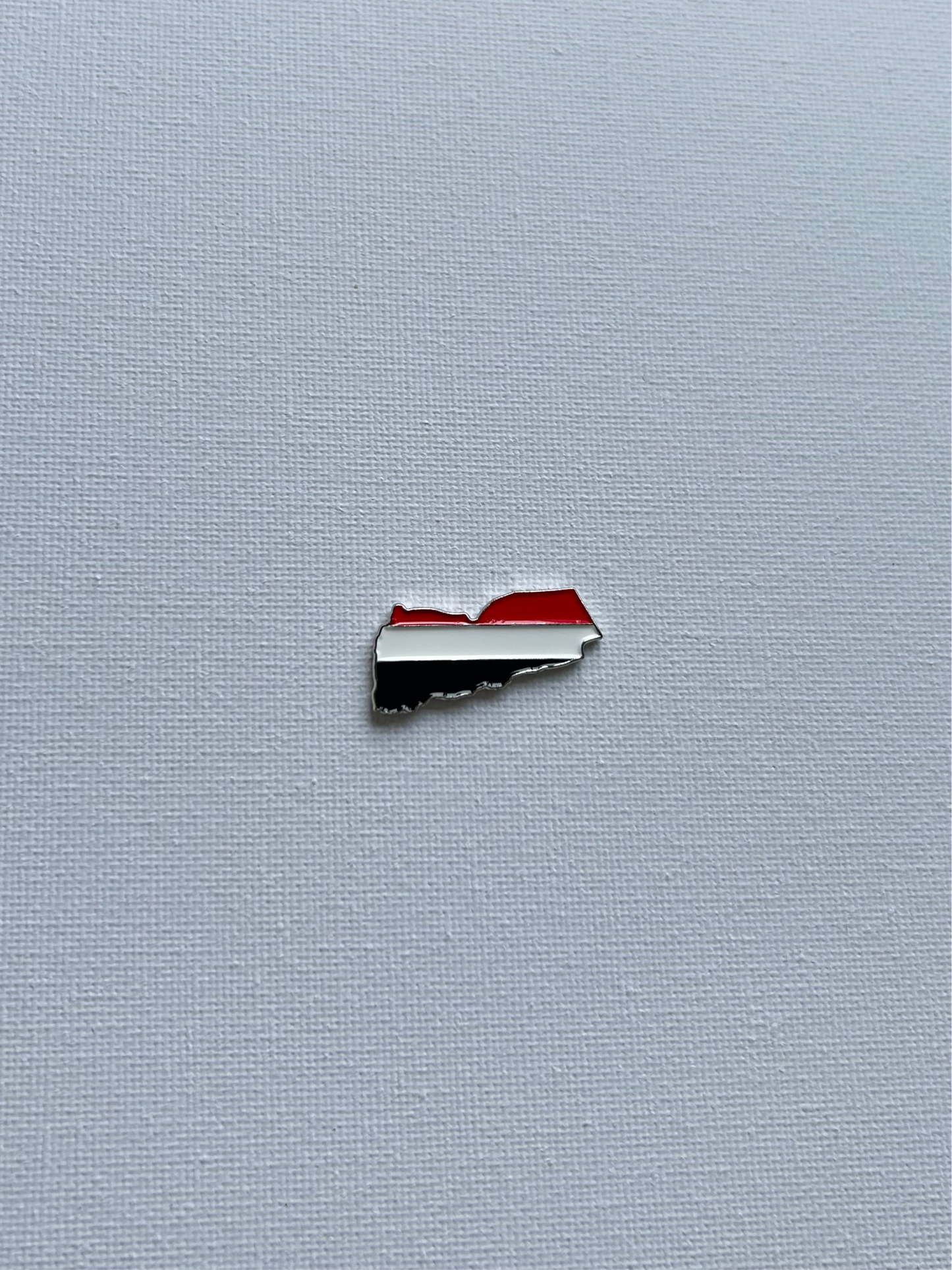 Yemen Map Metal Phone Sticker