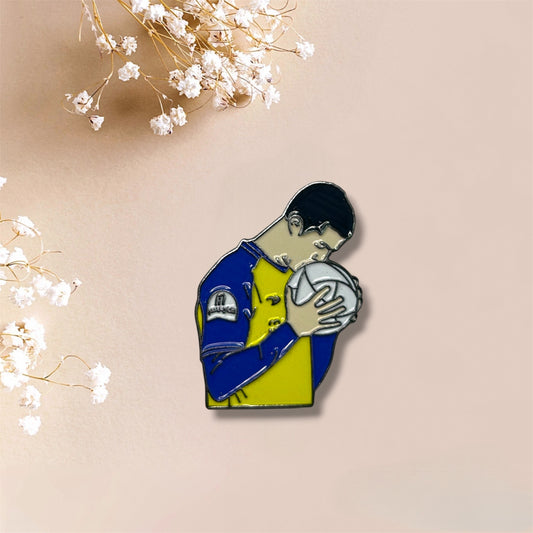 Ronaldo Metal Sticker