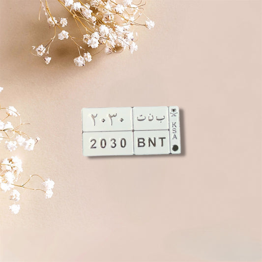 BNT 2030 Metal Sticker