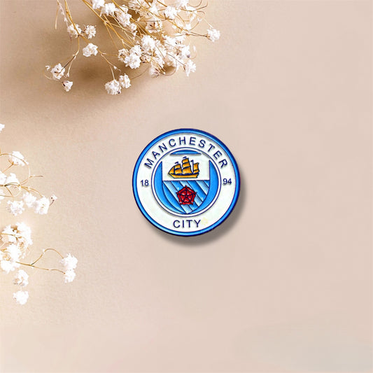 Manchester City Metal Sticker