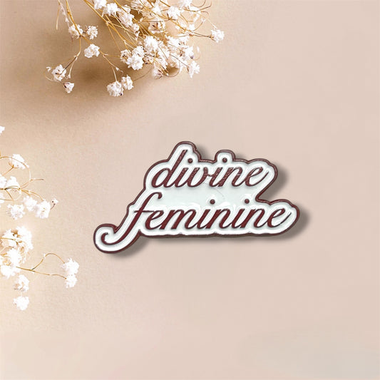 Divine Feminine Metal Sticker