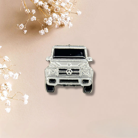 White G Class Metal Phone Sticker