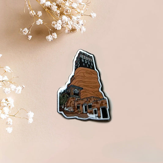 Dar Elhajar Metal Sticker