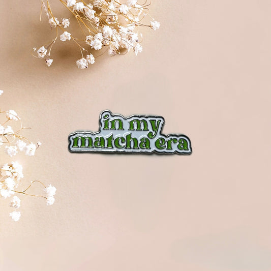 In My Matcha Era Metal Phone Sticker
