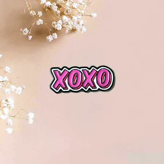 XOXO Metal Phone Sticker