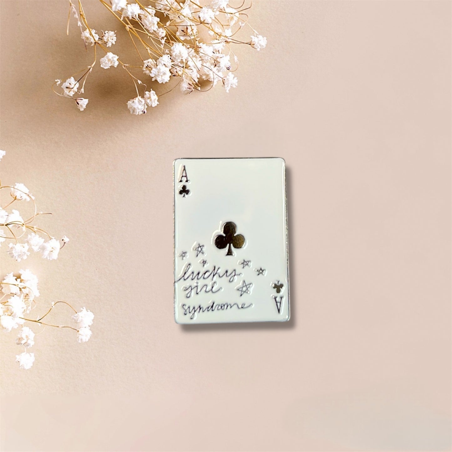 Lucky Girl Syndrome Metal Sticker