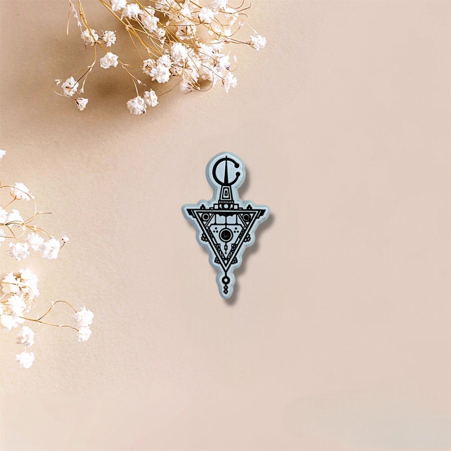 Moroccan Amazigh Symbol Metal Sticker