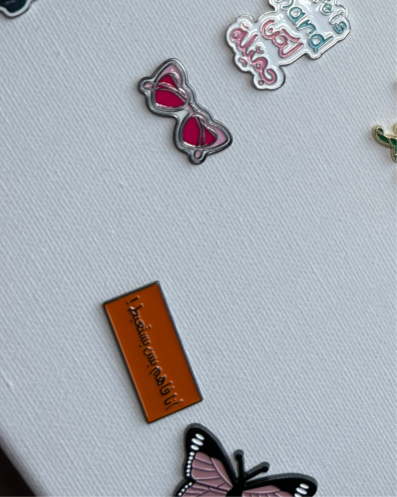 I get it I’m just playing dumb! Metal Sticker Arabic أنا فاهم بس بستعبط!