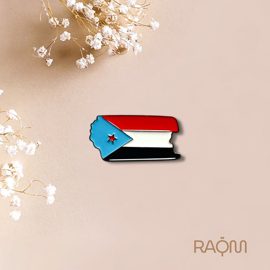 Southern Flag Metal Phone Sticker
