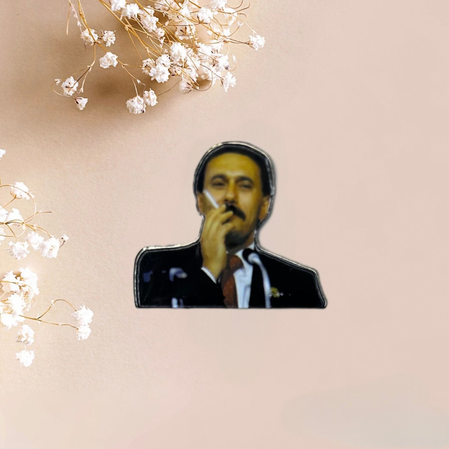 ملصق معدني لـ علي عبد الله صالح