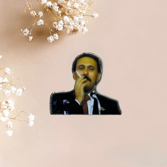 ملصق معدني لـ علي عبد الله صالح