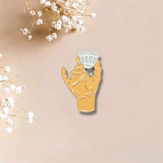 Finjal Hand Metal Sticker