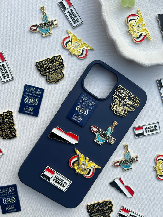 The Yemen Collection Metal Stickers