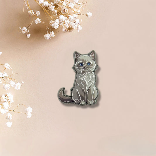Ragdoll Cat Metal Sticker