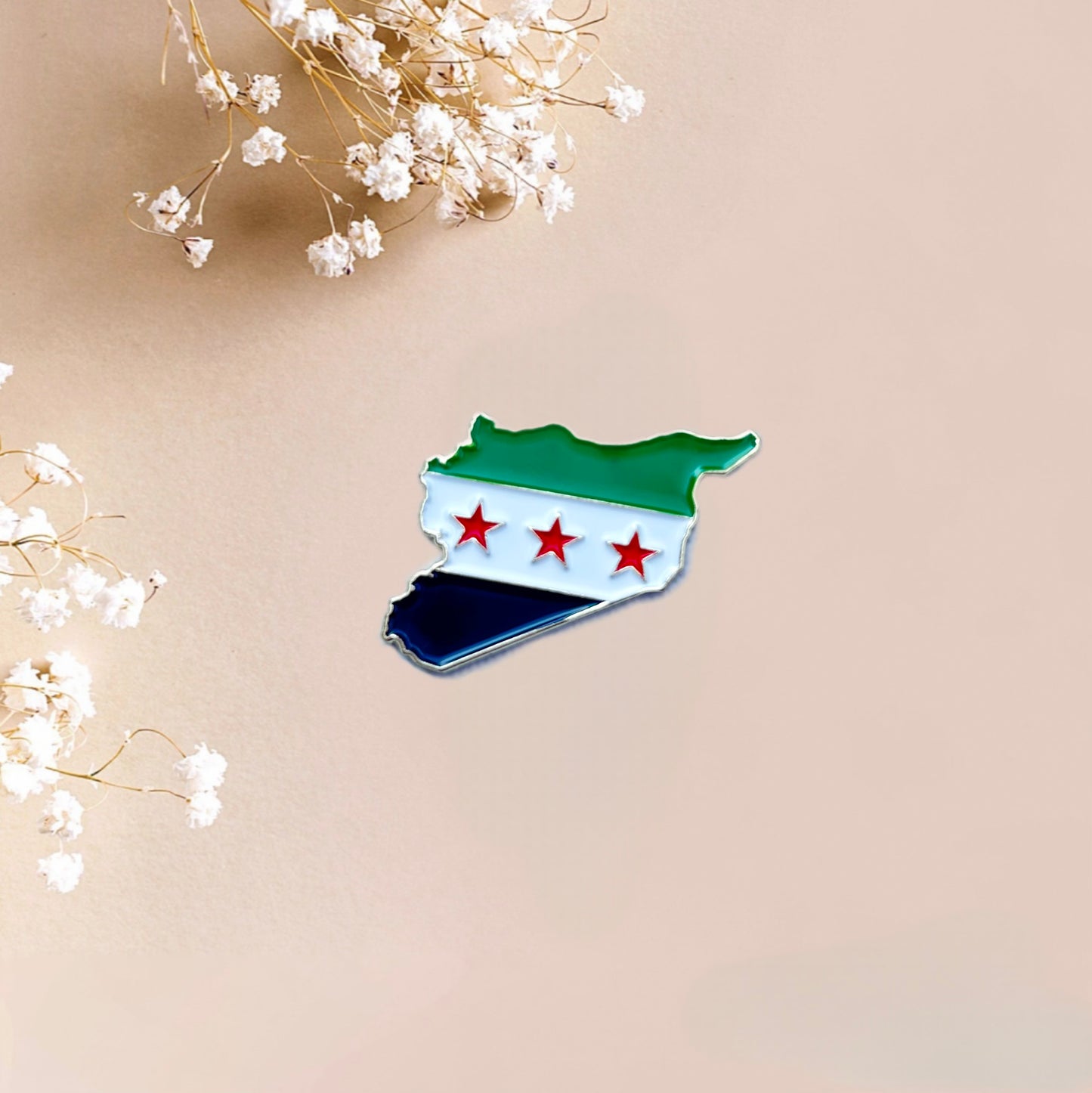 Phone Metal Sticker Syria