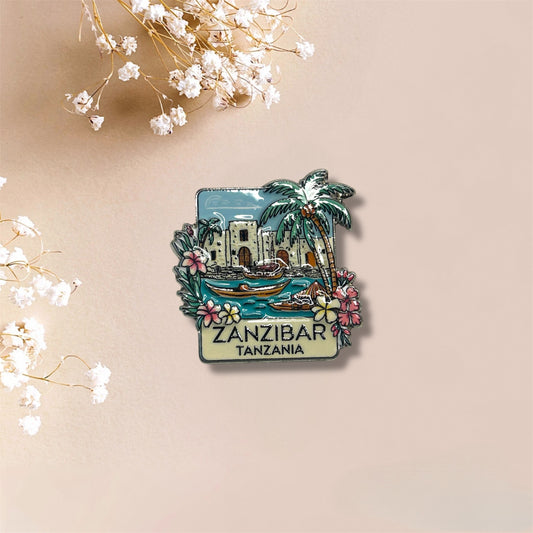 Zanzibar Metal Sticker