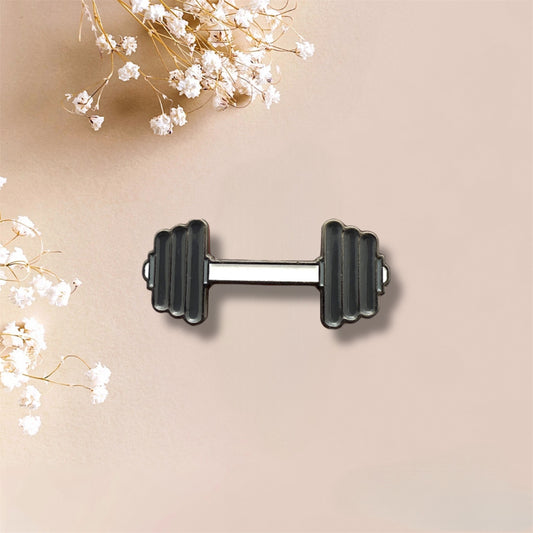 Dumbbell Metal Sticker