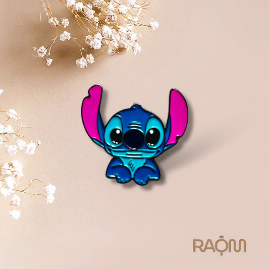 3D Metal Phone Sticker – Stitch